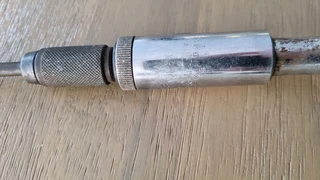 Vintage Stanley no 135A ratchet screwdriver for sale.