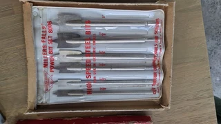 Millers Falls Dyno-Mite High Speed Steel Power Bits Set no. 8006. In box .