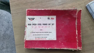Millers Falls Dyno-Mite High Speed Steel Power Bits Set no. 8006. In box .
