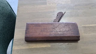 Vintage wood hand planer planer for sale.