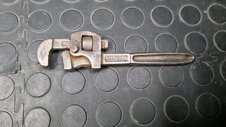 Walworth made in USA little pipe wrench for display.