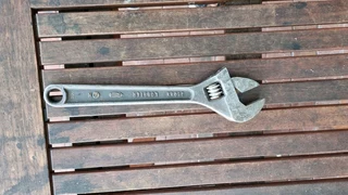 Lobster 250mm shifting spanner for sale.