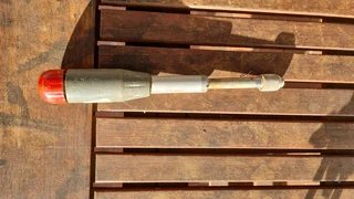 Vintage Stanley Handyman yankee screwdriver with bits.