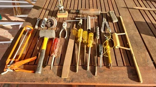 Mixture of tools for sale at R200.