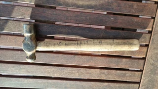 Vintage ball peen hammer for sale.
