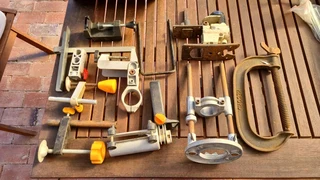 Mixed brackets, tool attachments ect for only R150.