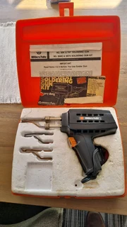 Miller's Falls soldering gun kit in great condition.