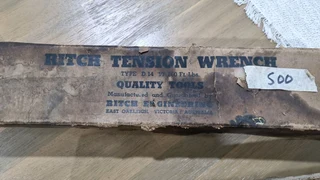 Ritch tention wrench  type D14 for sale.