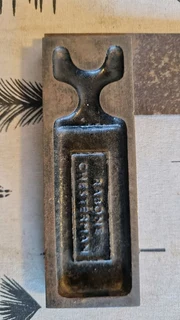 Rabone Chesterman vintage metal square collectors item.