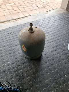 Gas bottle up for grabs no 7 at R300.