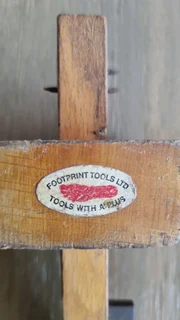 Vintage two and one point scribe Footprint  with brass.