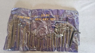 Fragram hex key set 25pc.