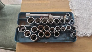 Gedore metric and imperial sockets up for grabs.