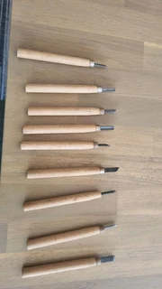 Set of carving tools for only R50.