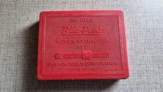 Blue Point Snap on Screw Extractor Set No. 1020.