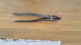 Nice big vintage fencing pliers for sale.