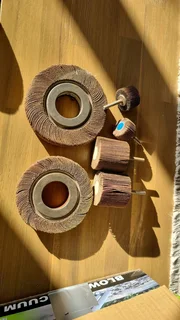 Bench Grinder flap sandpaper wheels ect for sale.