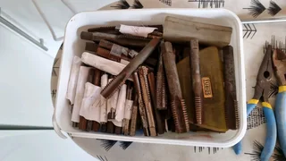 Taps all sizes up for grabs. Some I have indicated as per photos.