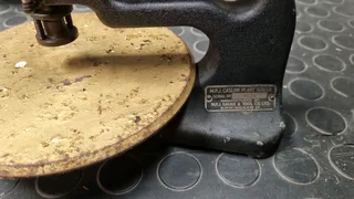 Vintage M.P.J. Caslon plate gauge for sale.