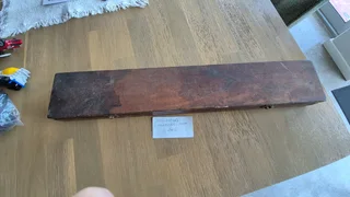 Vintage WWII Brass Parallel Rolling Rule in Box. Collectors item.