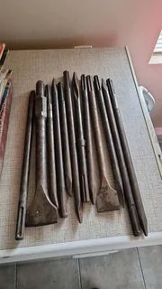 SDS Chisels 12 x 400 x 50 at R150 each.