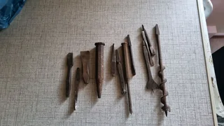 Vintage auger bits ect.