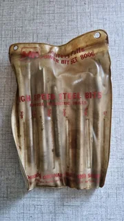 Millers falls high speed bits.