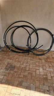 25mm black pipe for sale. Take the lot for R50.