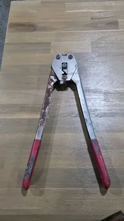 Ybico 1/2” Strapping Coil Banding Crimper Tool Hand, Good Used Conditi