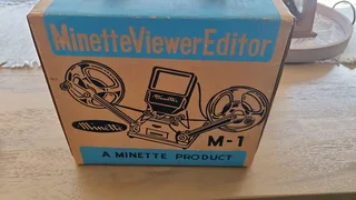 Minette Super 8 Viewer Working Professional Top Of The Line Viewer/edi