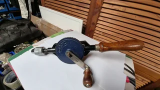 GROZ Hand drill vintage collectors item.
