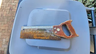 Stanley back saw for sale.