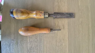 Vintage chisel and screwdriver for sale  R80.