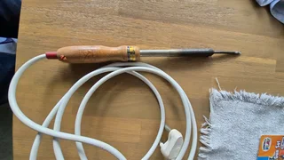 ERSA Soldering iron 60 watt with copper tip.