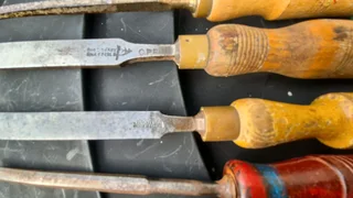 Vintage chisels up for grabs only R200.