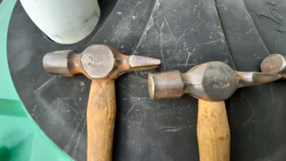 Vintage Thor 5 hammers made in sweden and one German made. R80 EATCH.