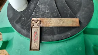 Old Stanley Try Square No. 12 - 6" collectors item.