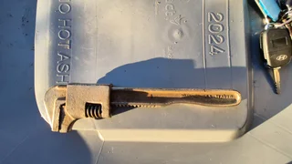 Vintage AUTO 11 Adjustable Pipe Monkey Wrench 11" Made In USA Auto 11 Engine.