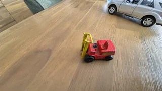 Lesney Matchbox Superfast Fork Lift Truck No.15 1972 Red Made In United Kingdom.