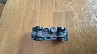 Matchbox Construction Pit King (2010) Mattel Green &amp; Orange Toy Truck 45/100.