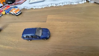 Realtoy Real Toy - BMW X5 Blue - Diecast Collectible - 1:64 Scale - USED.