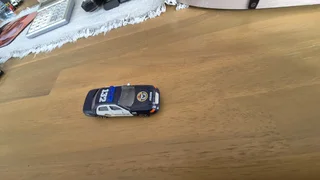 RealToy 1:64 Ford Crown Victoria Police Country Sheriff 132 Blue &amp; White