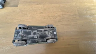 Vintage 1980 Jatming 1608 jeep.