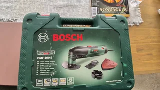 Bosch PMF 190 E multi tool with extras for only R1200.