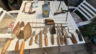 Vintage building tools up for grabs at R300.