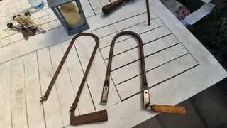 Vintage coping saw in great nick up for grabs. R150.