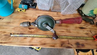 Beautiful Vintage No 40 Mit-A-Mit Hand Drill By Silex Tools Made In Australia