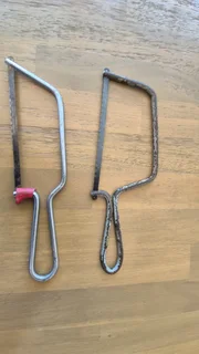 Two metal coping saw for sale for only R50.