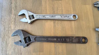 2 x shifting spanner up for grabs only R120.