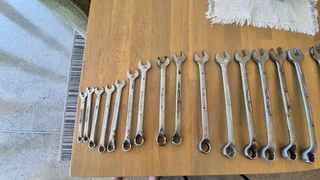 Gedore spanner set 6,7,8,9,10,12,13,14,15,17,18,19,20,21,22,24,27,28,30 set.